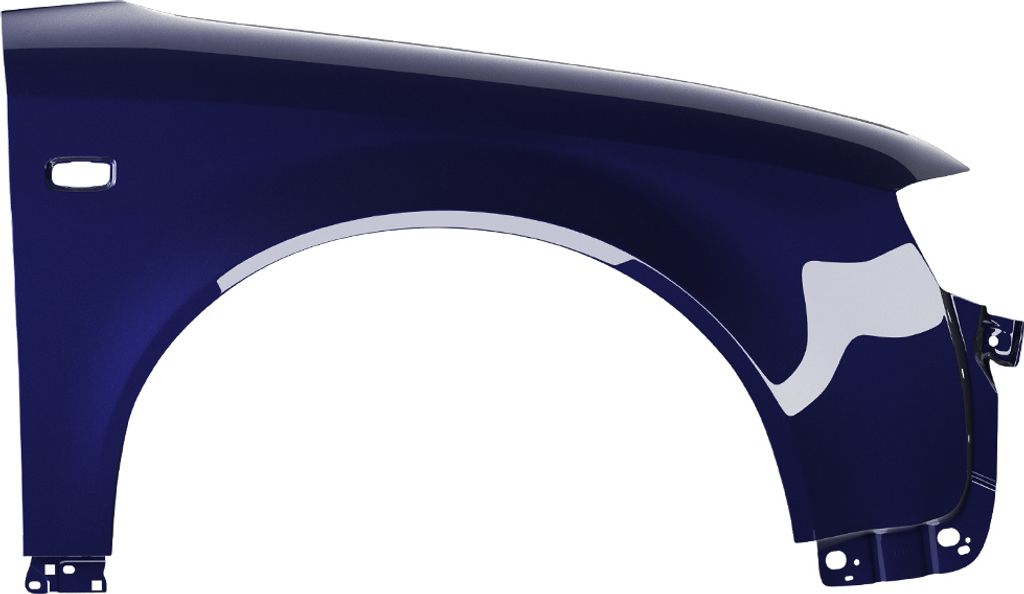 BLU Spatbord geschikt voor Audi A4 B6 LZ5L Rechts Blauw Productafbeelding 