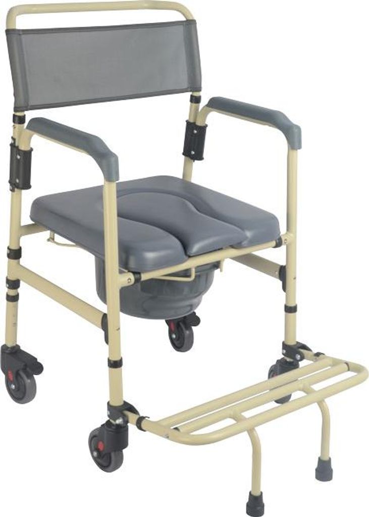 Chaise pliante confortable avec roulettes Sardegna - Image du produit 