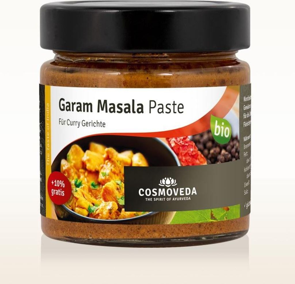 PASTA GARAM MASALA BEZGLUTENOWA BIO 175 g - COSMOVEDA