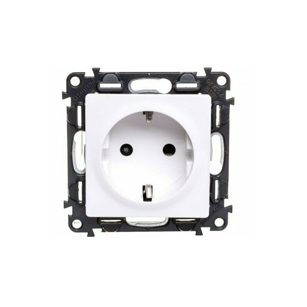 Kontakt Shuko Mit Kinderschutz Valena Life Legrand - Weiss