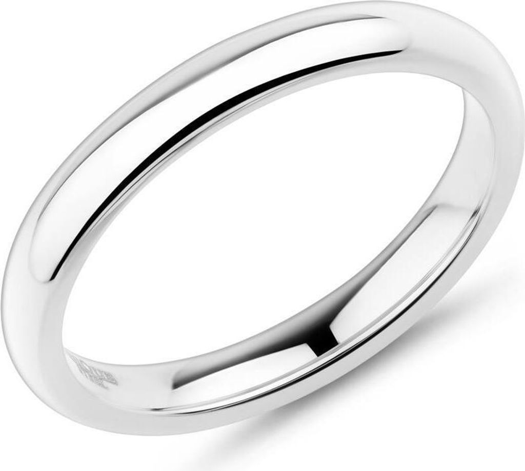 Unique Ring aus Edelstahl konvex 3mm breit R9206 Produktbild 
