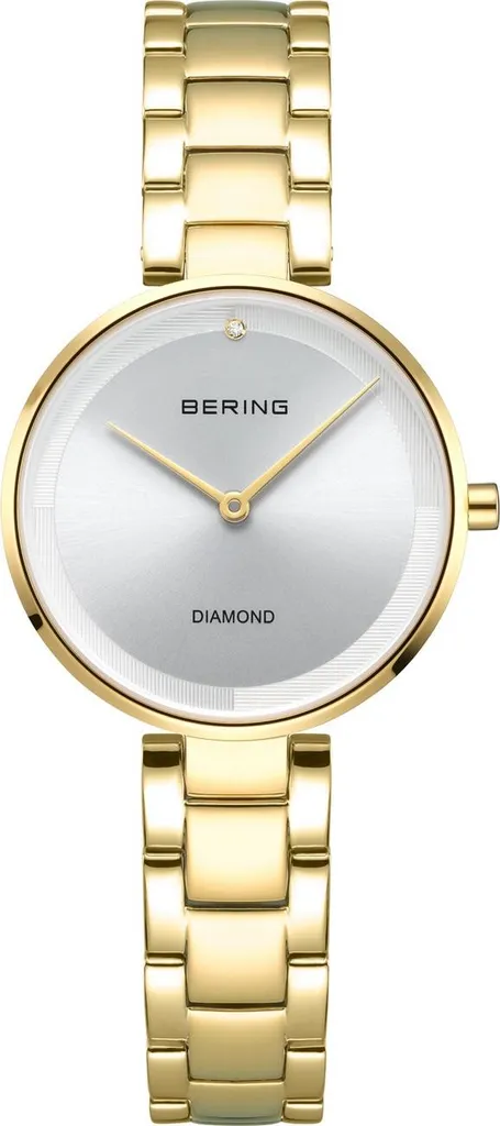 Montre Bering 17529-730 Classic pour Femme en Acier Doré et Argenté