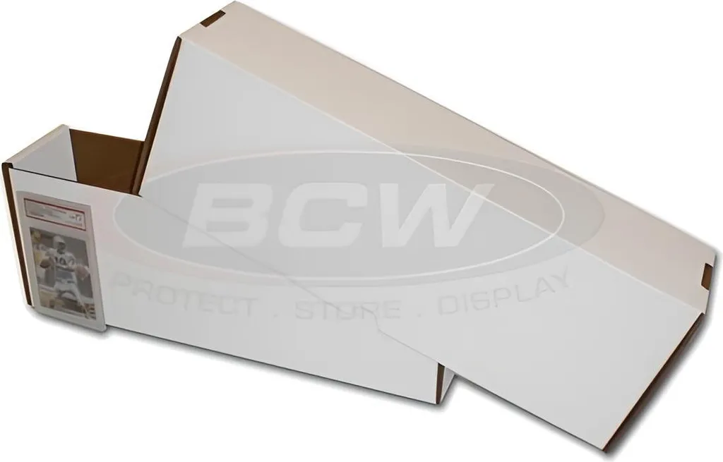Boîte de rangement BCW pour 75-80 cartes gradées PSA DNA lot de 5