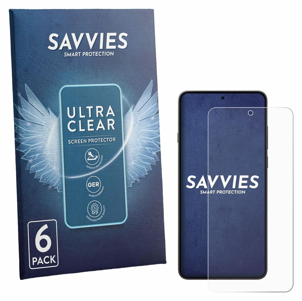 6x Für Oppo Find X9 Ultra Schutzfolie Savvies Displayschutz Display Schutz Folie Klar Transparent