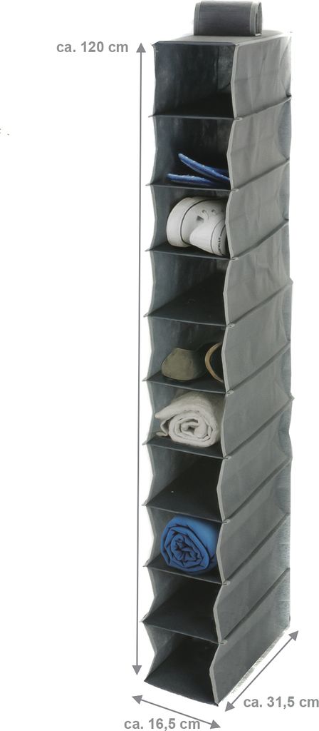 Hängeorganizer mit 10 Fächern, faltbar, für Schuhe, Produktbild 