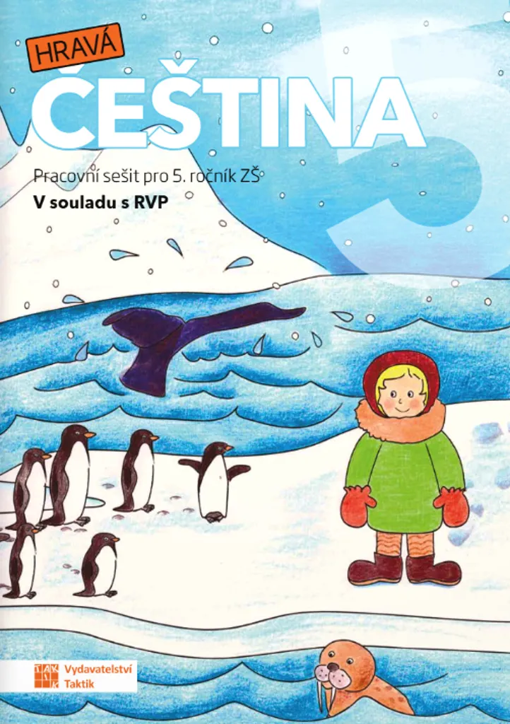 Cahier d'activités Hravá čeština 5 pour l'apprentissage du tchèque CM2