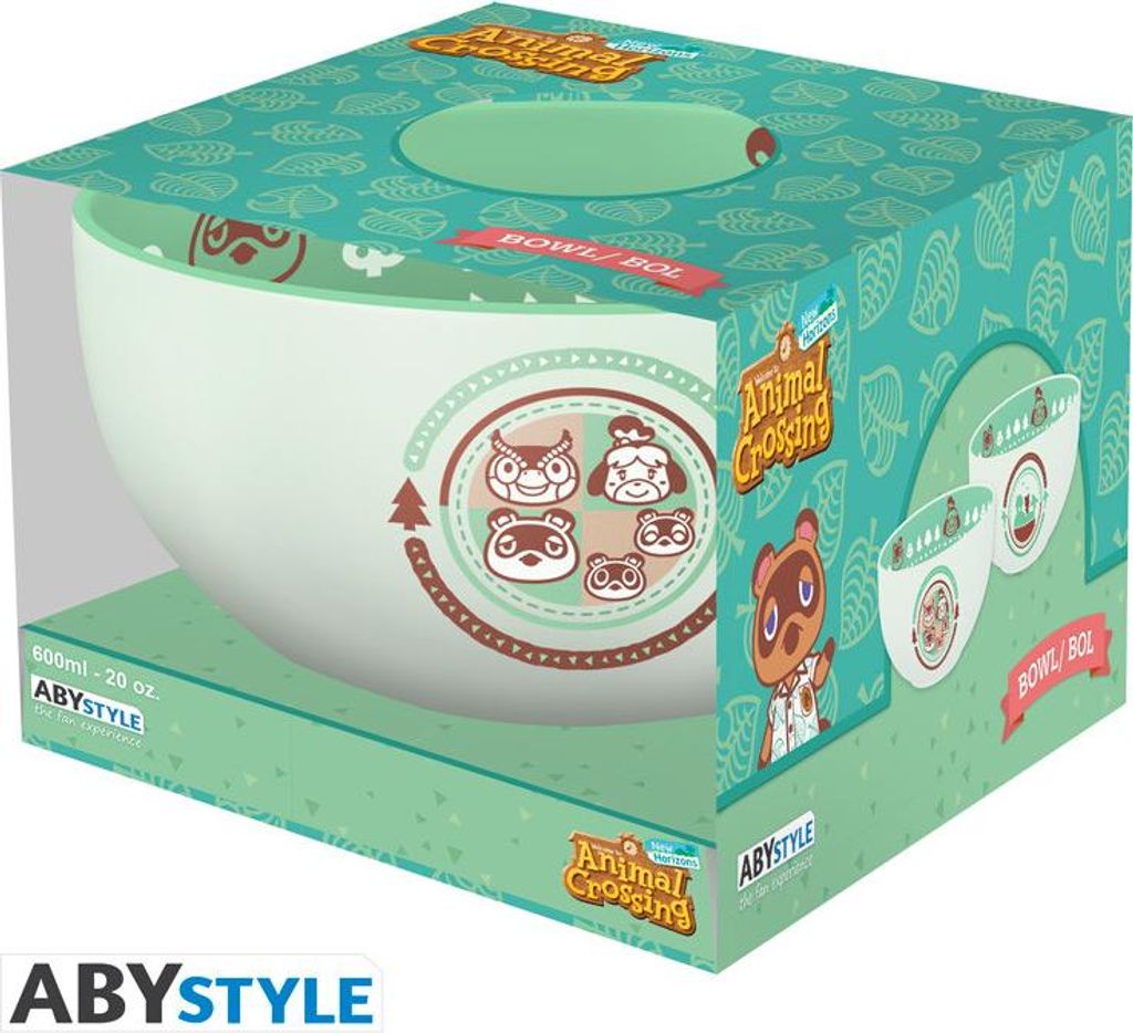 ANIMAL CROSSING – Schüssel – 600 ml – "Charaktere" – Produktbild 