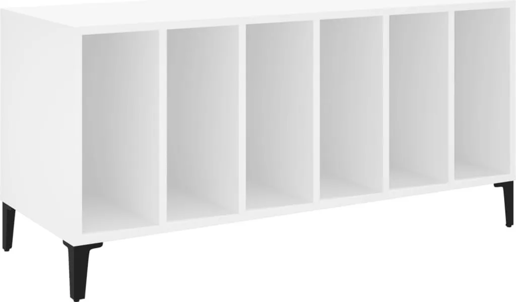 Armadio Bianco Salvaspazio 100x38x48 cm - Legno Multiuso Casa