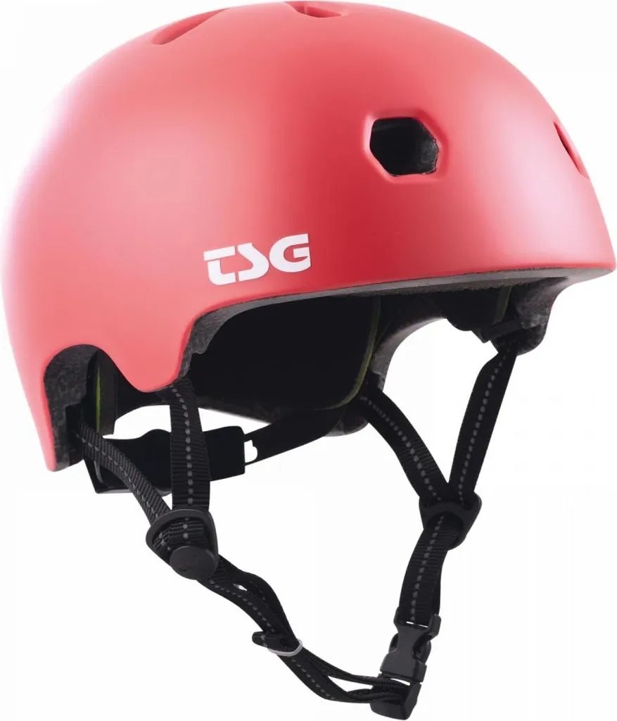 Casque de protection urbain TSG Meta Satin Gentle Red pour la ville