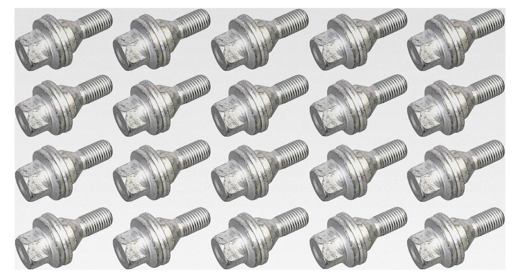 Radschrauben M12 x 1,5 Kegelbund, 20 Stück