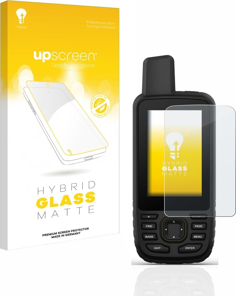 upscreen Entspiegelungs Schutzglas für Garmin GPSMAP 67 Schutzfolie Panzer Folie Glas Display Schutz matt