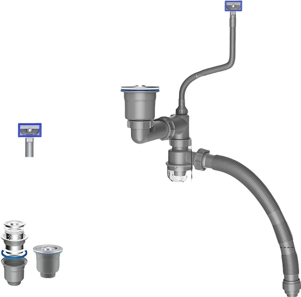 Aménager sous évier avec kit d'installation gain de place INF pratique