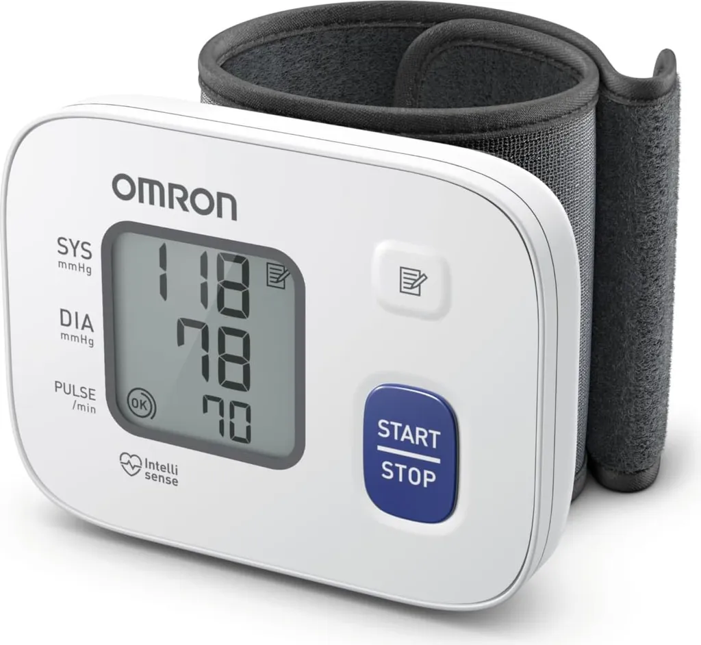 Tensiomètre de Poignet Electronique Omron RS2 avec Grand Écran LCD