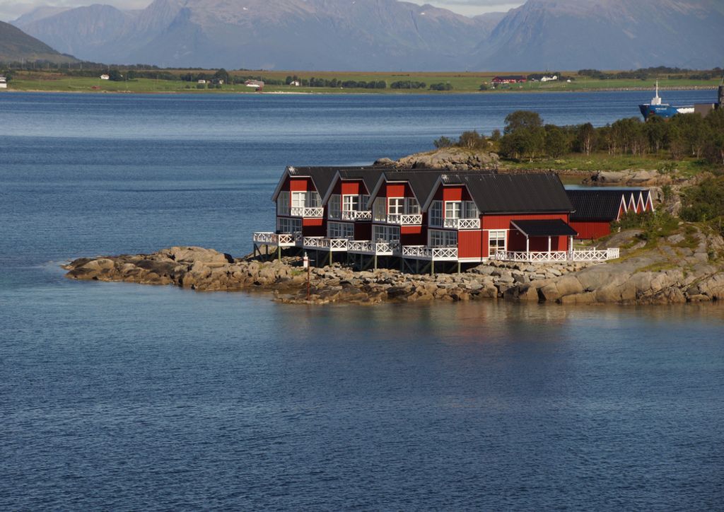 hansepuzzle 71664 - Lofoten Puzzle, 260 Teile, Reisen, 41,0 x 28,0cm mit hochwertiger Aufbewahrung, Kartonbox und wiederverschließbarem Beutel