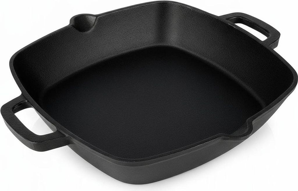 Blackwell Bräter Gusseisen - 25 x 25 cm / 2 Liter - ohne Antihaftbeschichtung