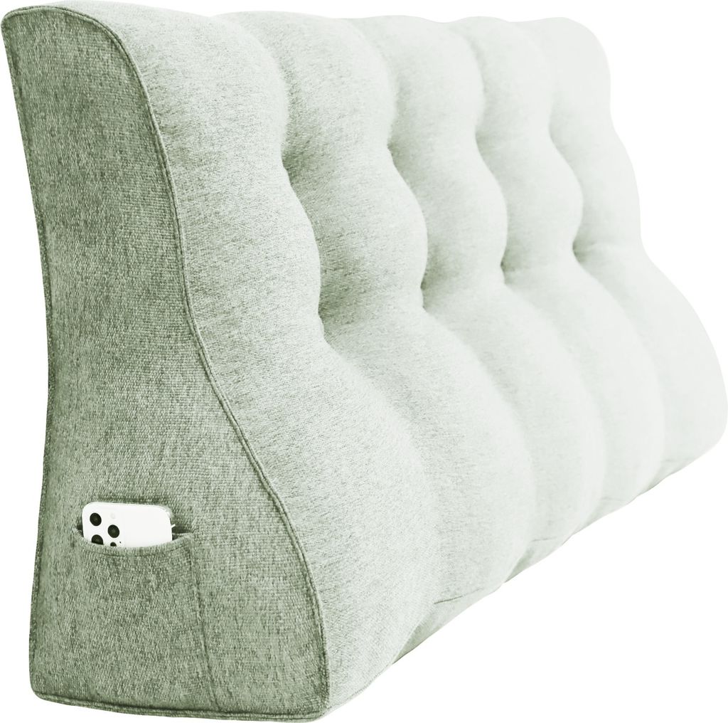 Coussins de tête en lin, coussins de lecture, coussins Image du produit 