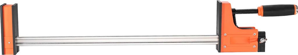 SucceBuy Stangenklemmen für Holzbearbeitung, 2 Stück, 762 mm Spannweite, Parallelklemmen-Set mit 680 kg Belastbarkeit, 98,4 mm Spannbackentiefe, ...