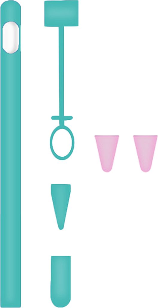 Anti-Falling-Tablet-Bildschirm-Schreiben von Stiftschützer für Apple Pencil 1-Minzgrün