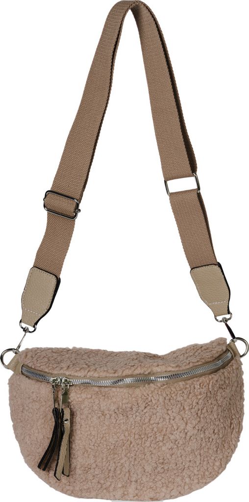 styleBREAKER Damen Teddyfell Halbmond | Kaufland.de
