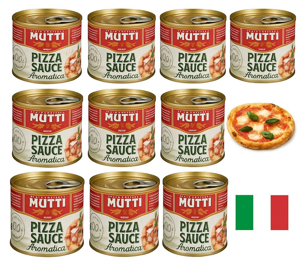 Salsa für aromatische Pizza 210g x 10 - Mutti Produktbild 