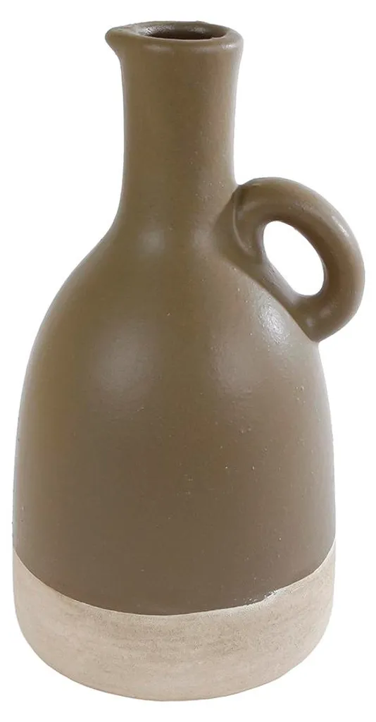 Vase de Salon Nico S Beige pour Déco Bohème et Compositions de Fleurs