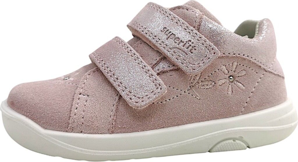 Superfit Lillo Kinderschuhe Kleinkinder Halbschuhe Lauflernschuh Rosa Freizeit, Schuhgröße:25 EU
