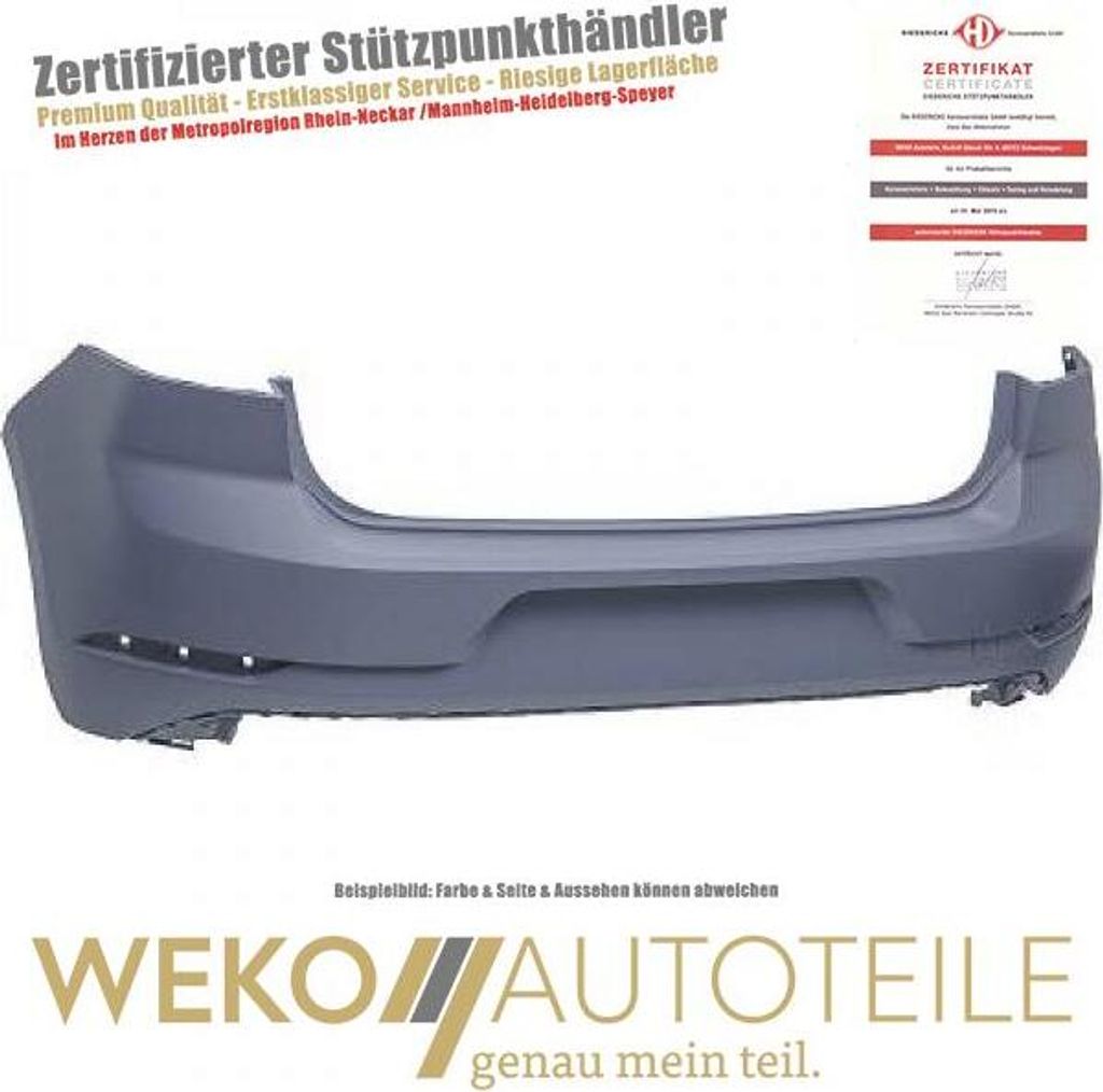 Stoßstange hinten DIEDERICHS 2217055 für VW