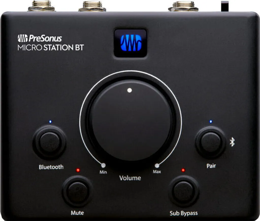 Controller Monitor PreSonus Micro Station BT con Bluetooth 5.1