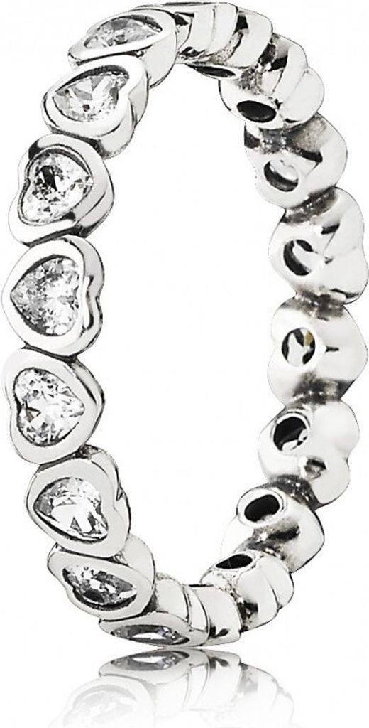 Pandora Ring Lots of Love CZ, 54, 190897CZ-54