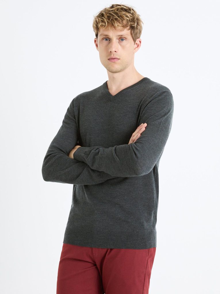 Celio Semeriv Svetr z merino vlny 1125351__S Obrázek produktu 