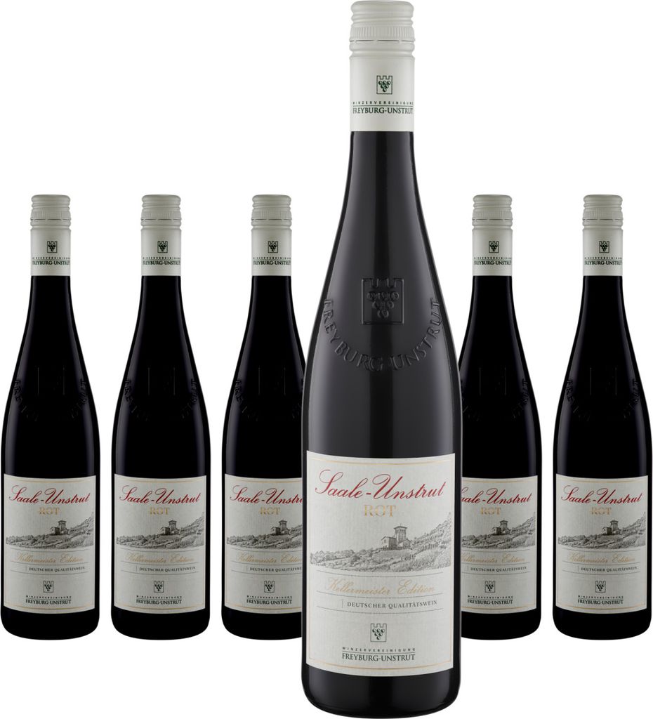 6 x Saale-Unstrut Rot Kellermeister Edition