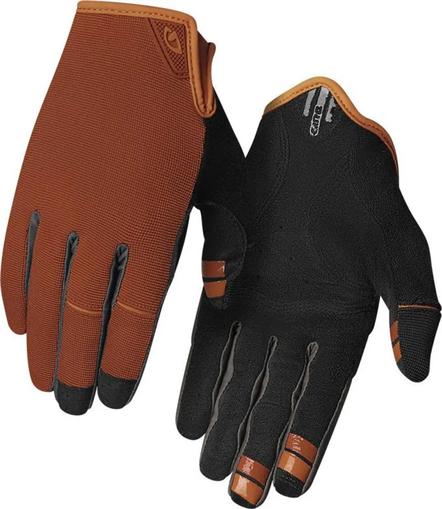 Gants DND Rouge et Orange Taille S - Gants de Vélo VTT Haute Précision