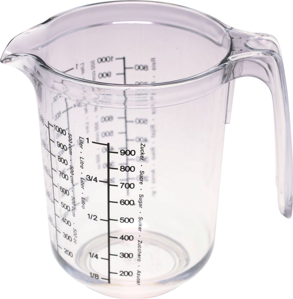 Westmark Gerda, 1 l, g, ml, Černá, Průhledná, 0 - 280 °C, Obrázek produktu 