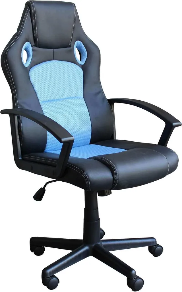 Sedia da Lavoro Girevole Azzurra Milani Home - Ergonomia per Ufficio