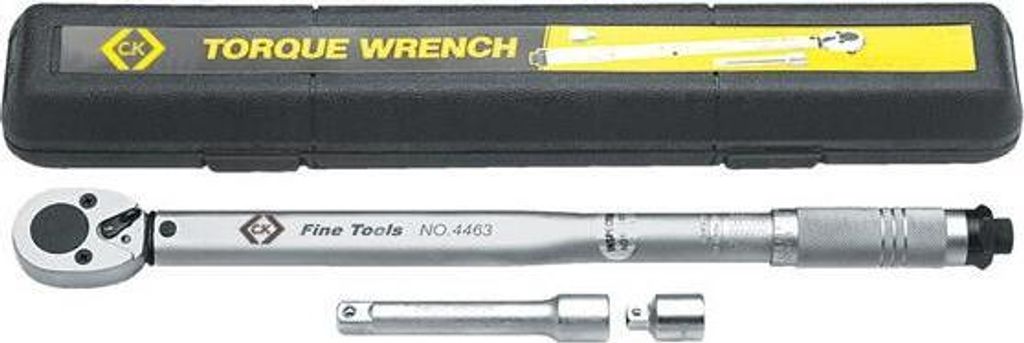 C.K Tools T4463 - Klick-Drehmomentschlüssel - Mechanisch - 1/2" - 42 - 210 Nm - Silber (T4463)