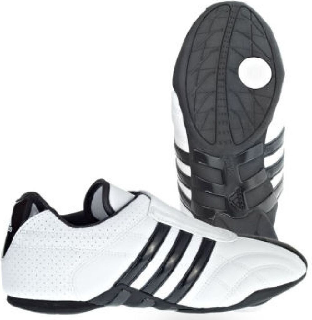 Adidas Schuhe Adilux weiß mit schwarzen Streifen Größe - 36