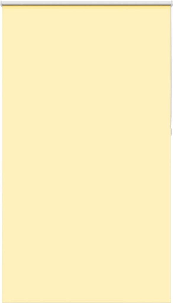 Maison Exclusive - Verdunkelungsrollo Gelb 120x210cm Stoffbreite 116,6cm Polyester
