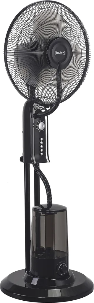 Ventilateur sur pied avec brumisateur 75W rafraîchisseur d'air noir