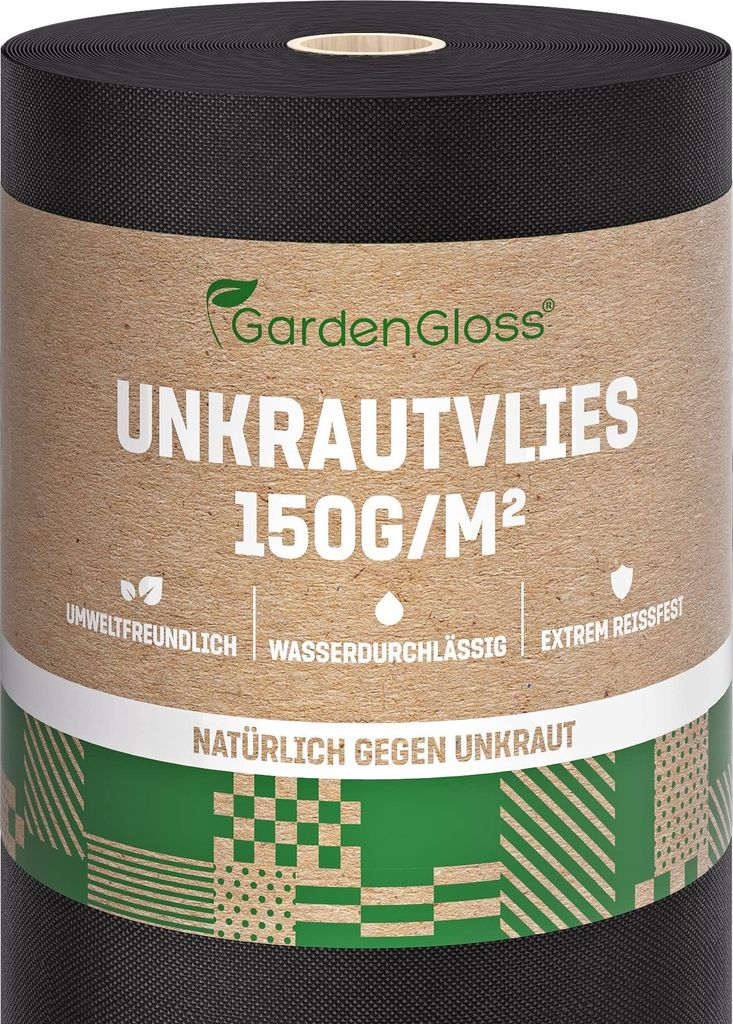 GardenGloss Non-tissé contre les mauvaises herbes 25m2 Image du produit 