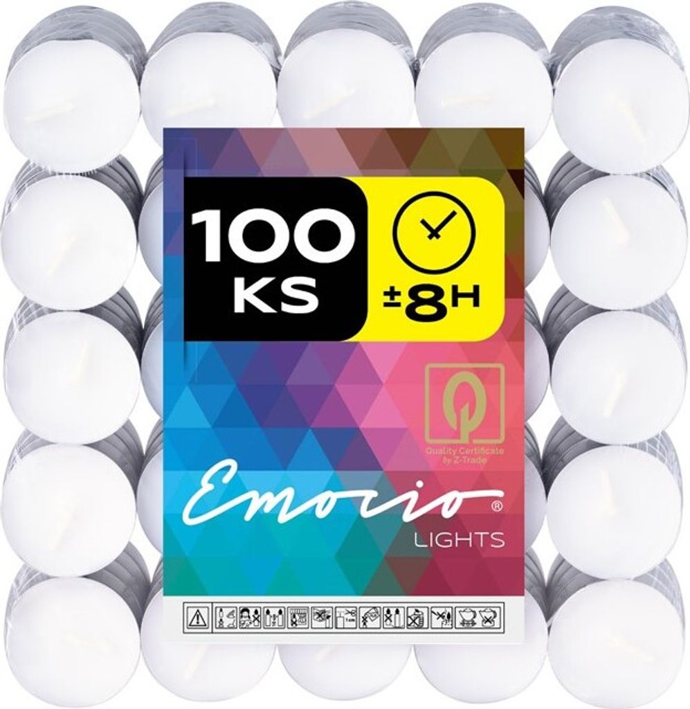 Emocio Čajové 100ks 8 hod. plato Obrázek produktu 