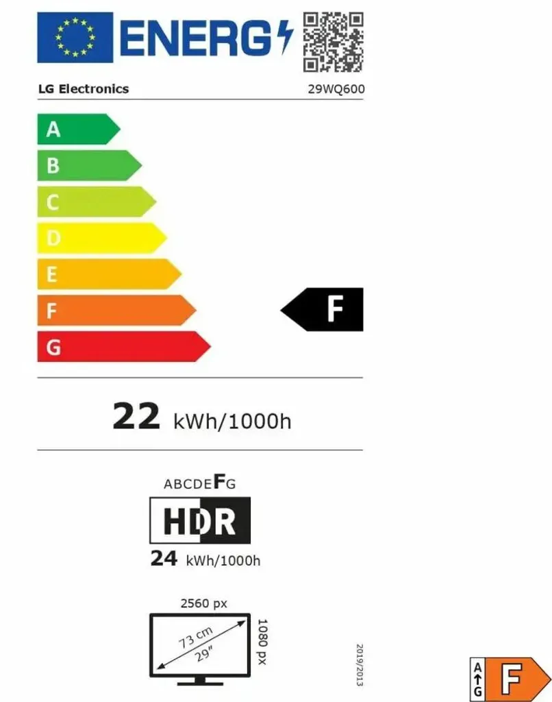 Écran LG 29WQ600-W UltraWide 29 Pouces HDR10 avec Port USB-C Intégré