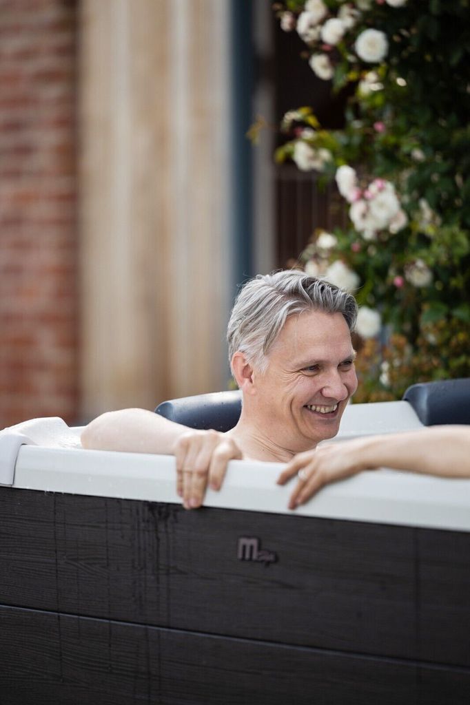 XXL Premium MSPA LED Whirlpool Outdoor Pool 160x160x65cm Produktbild 9