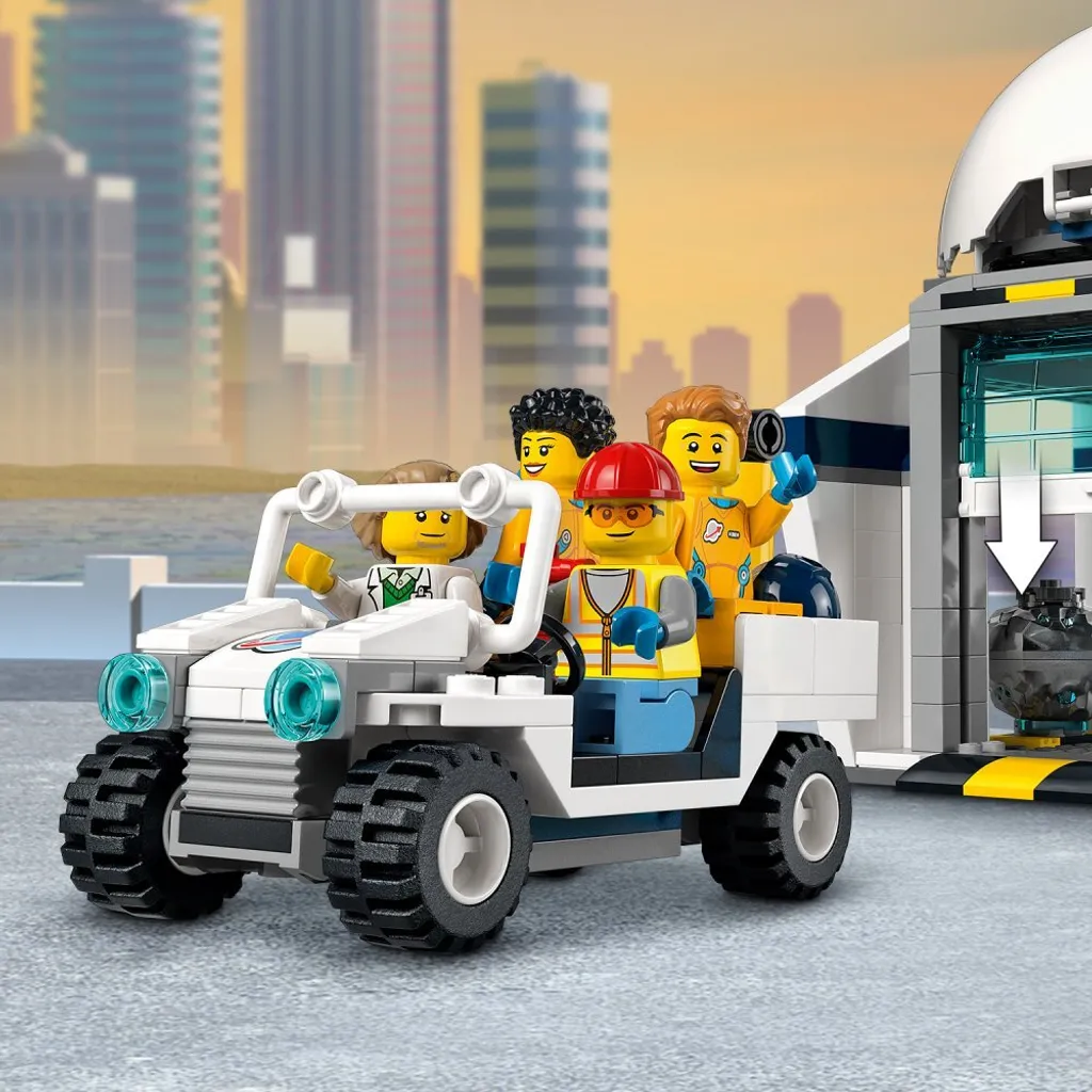 Jeu de construction centre spatial LEGO 60351 avec fusée et figurines - 21