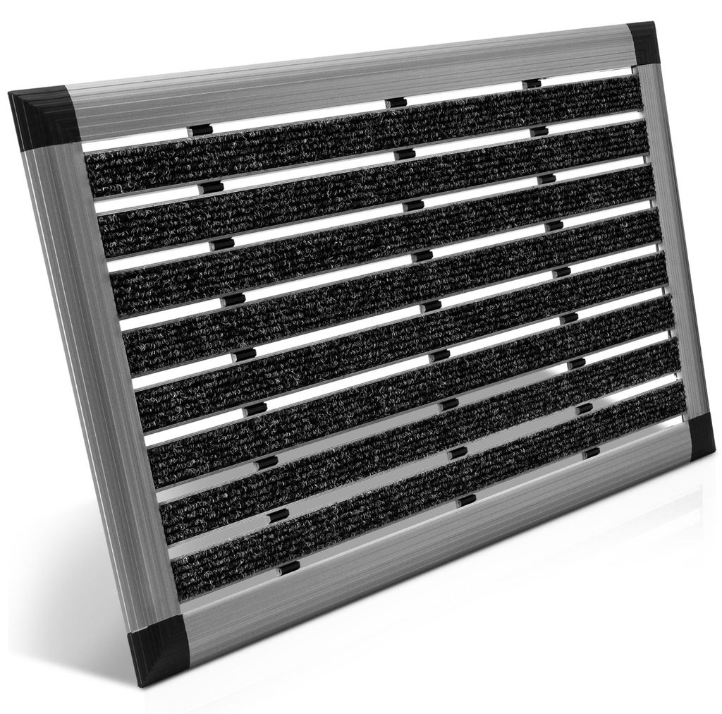Bomoe Paillasson d'extérieur en aluminium AluGant, 50 x 80 Image du produit 