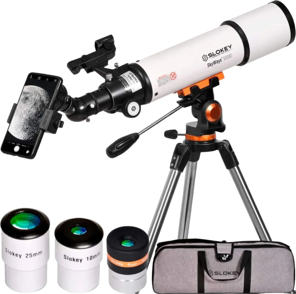 Télescope 50080 Sans Réglage Complexe - Voir la Lune Net en 250x