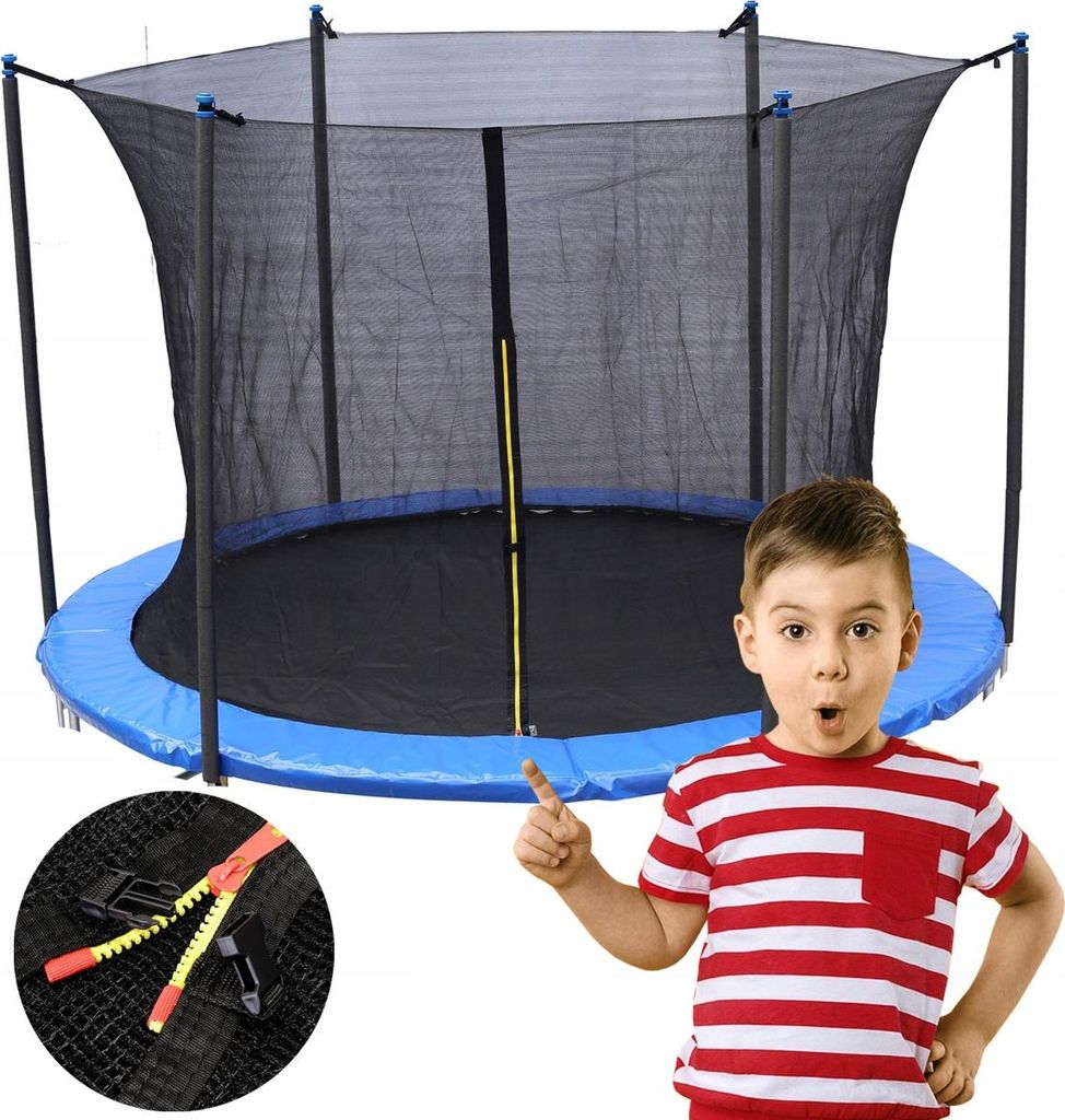 TAMPOLINO INDOOR 10FT 300-312 cm STARK UND LANGLEBIG Immagine del prodotto 
