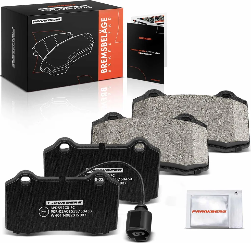 Jeu de Plaquettes de Frein Avant pour Seat Leon 1M1 1.8L et 2.8L VR6