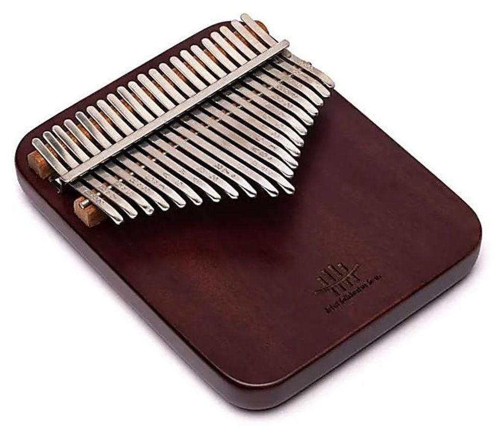 Hluru Kalimba 21 Tasten Purpleheart C-Dur – 18 x 14 x 2 cm
