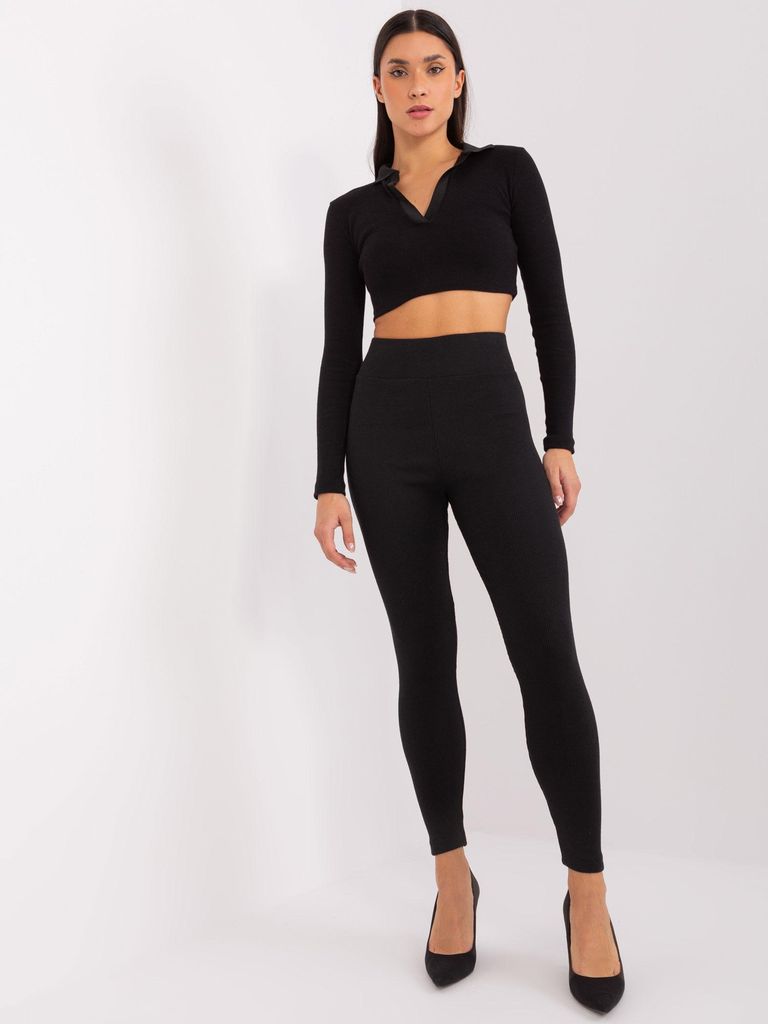 Rue Paris Leggings für Frauen Houari schwarz S