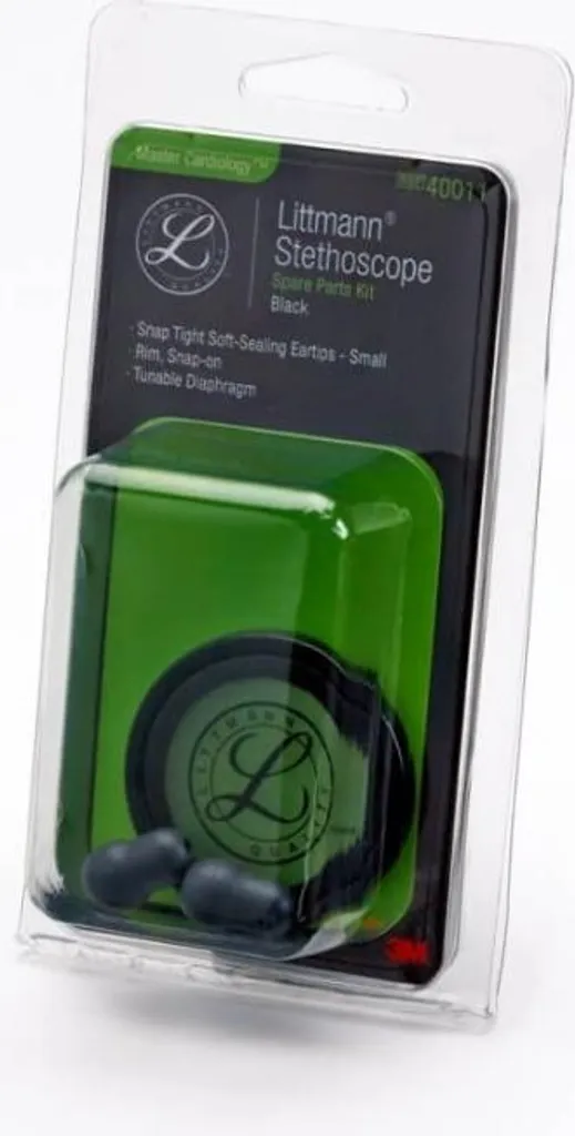 Littmann Master Cardiology, Kit di riparazione, nero